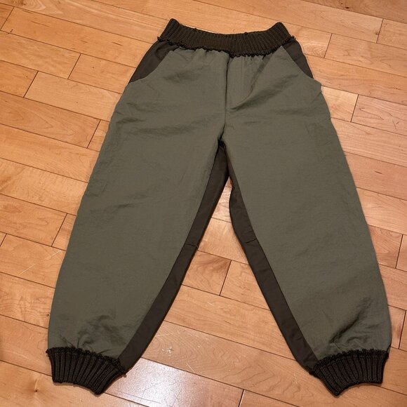 Zara Pants - Zara Women's Green Cargo Pants, Size XS, Baggy, Balloon Cargo Trousers, Joggers